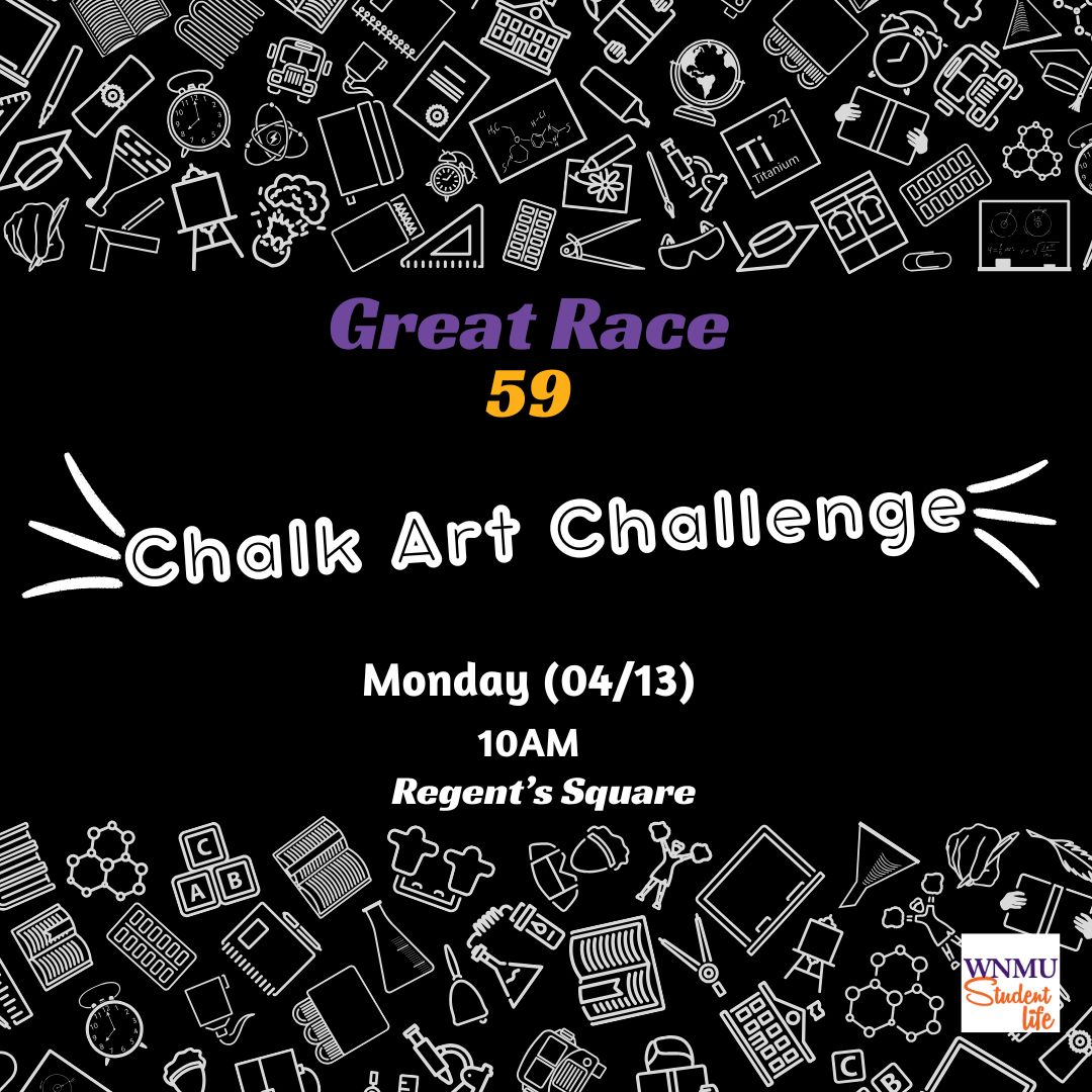 Great Race 59: Chalk Art Challenge