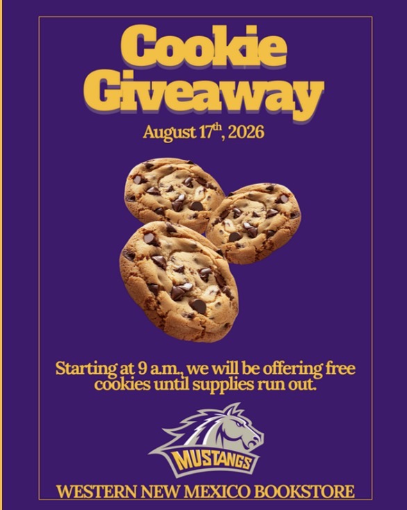 WNMU Bookstore Cookie Giveaway